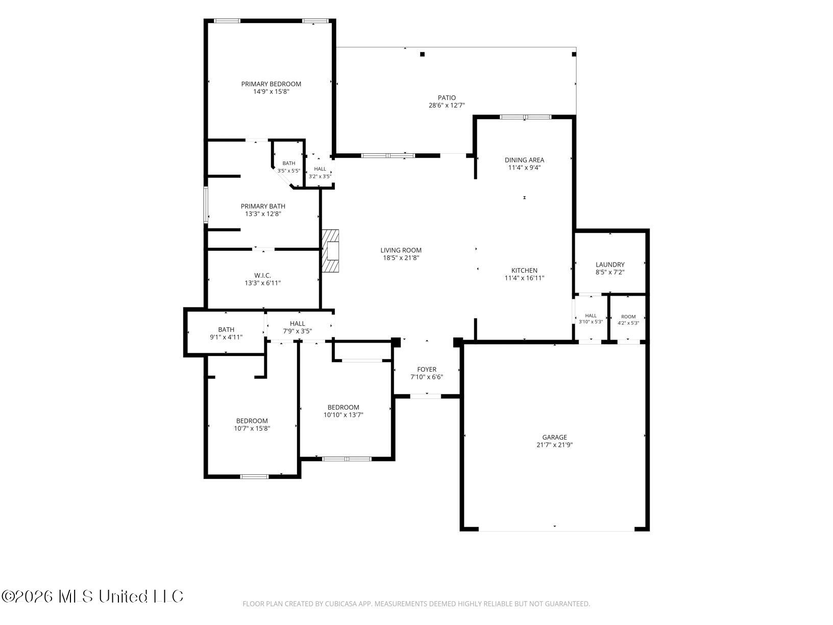 174 Falls Crossing Madison, MS 39110 - Photo 37 of 37 174 Falls Crossing floorplan-1