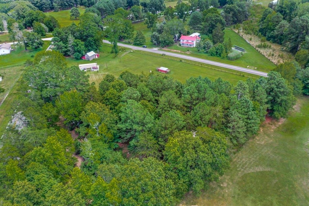 4611 Hall Road Rougemont, NC 27572 - Photo 1 of 9 Full view of triangular shape of lot