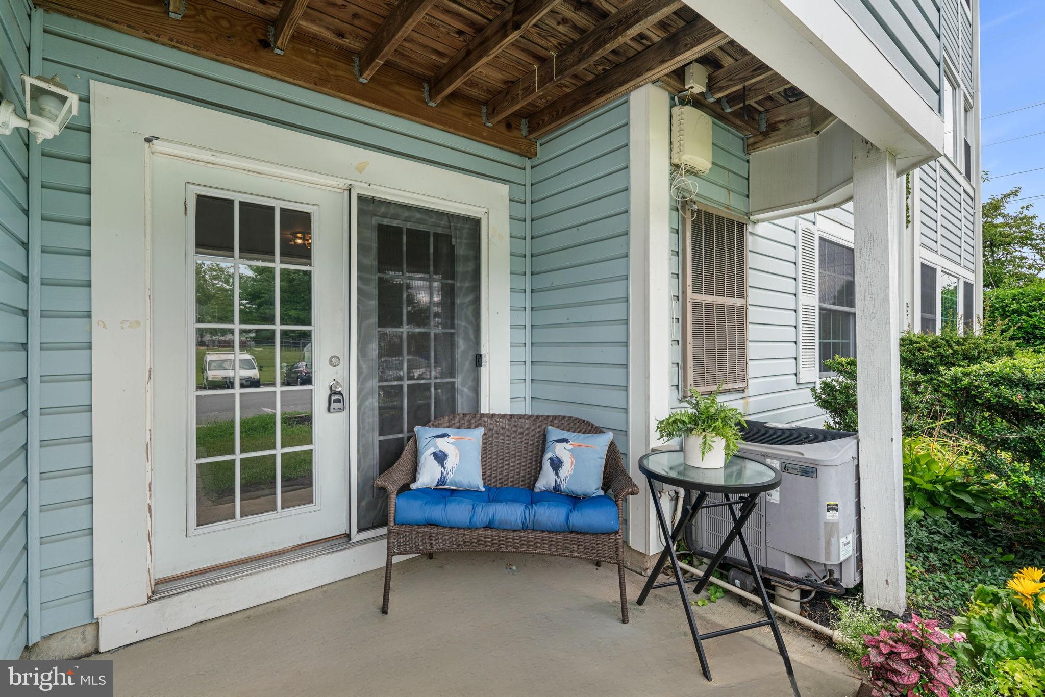 8513 Falls Run Road, Unit D Ellicott City, MD 21043 - Photo 19 of 22 Private patio