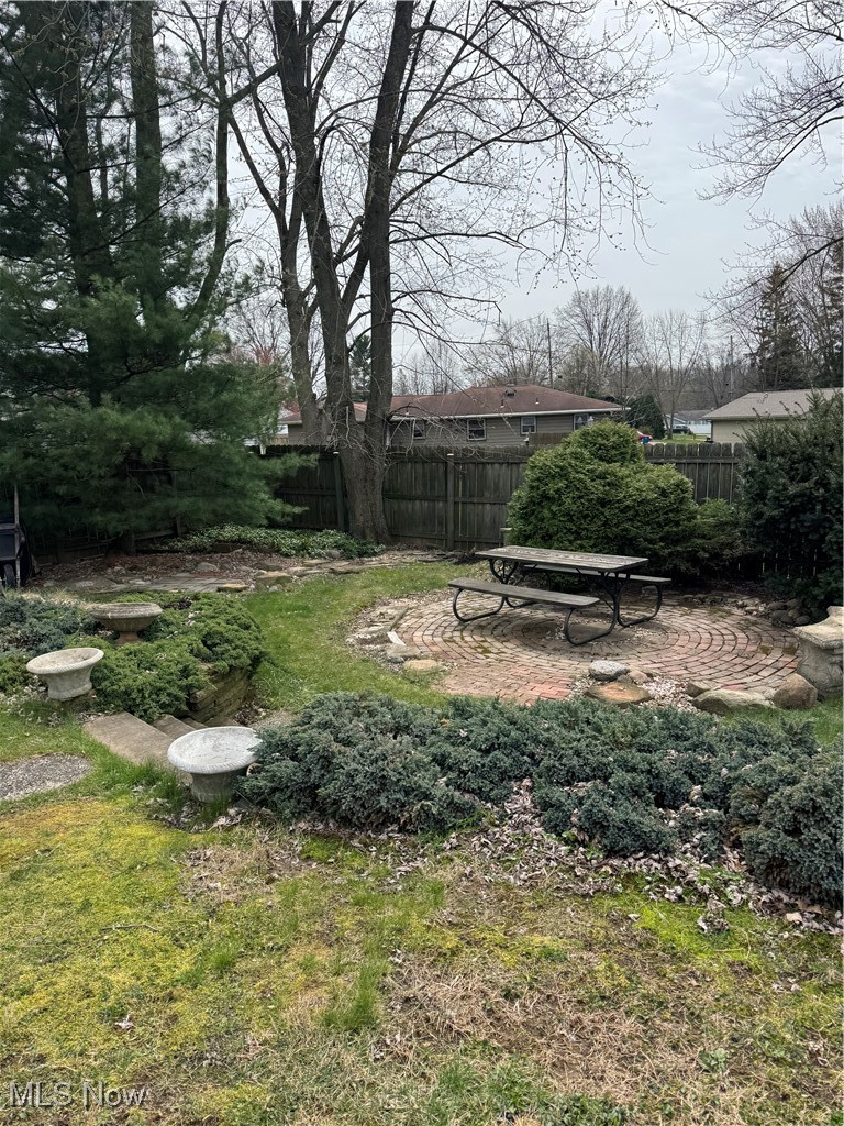 3919 New Road Youngstown, OH 44515 - Photo 15 of 16 View of yard with a patio and fence
