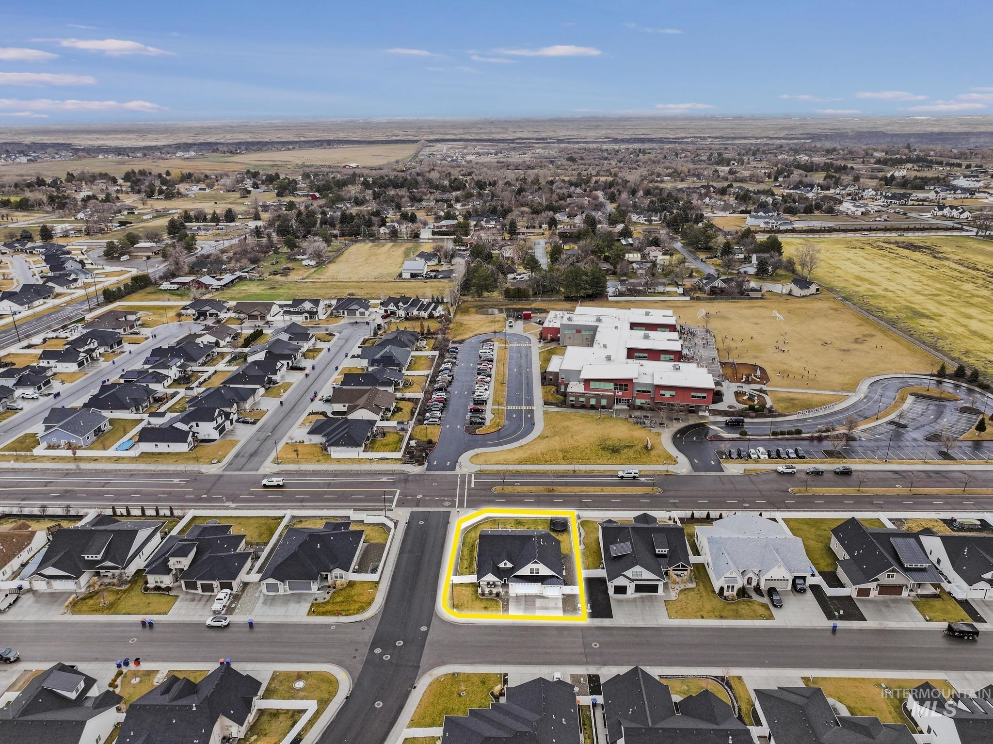 3103 Moonrise Road Twin Falls, ID 83301 - Photo 39 of 40 Aerial overview of property's location with nearby suburban area