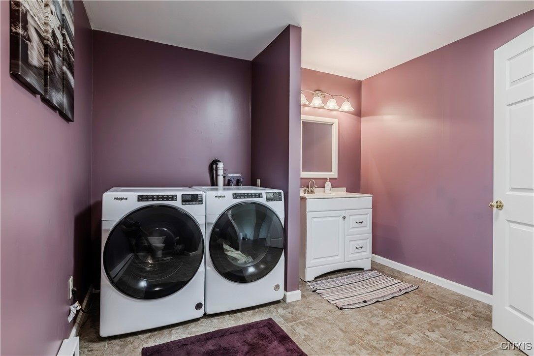 5921 Edic Road Marcy, NY 13403 - Photo 22 of 50 laundry 1st floor 1/2 bath