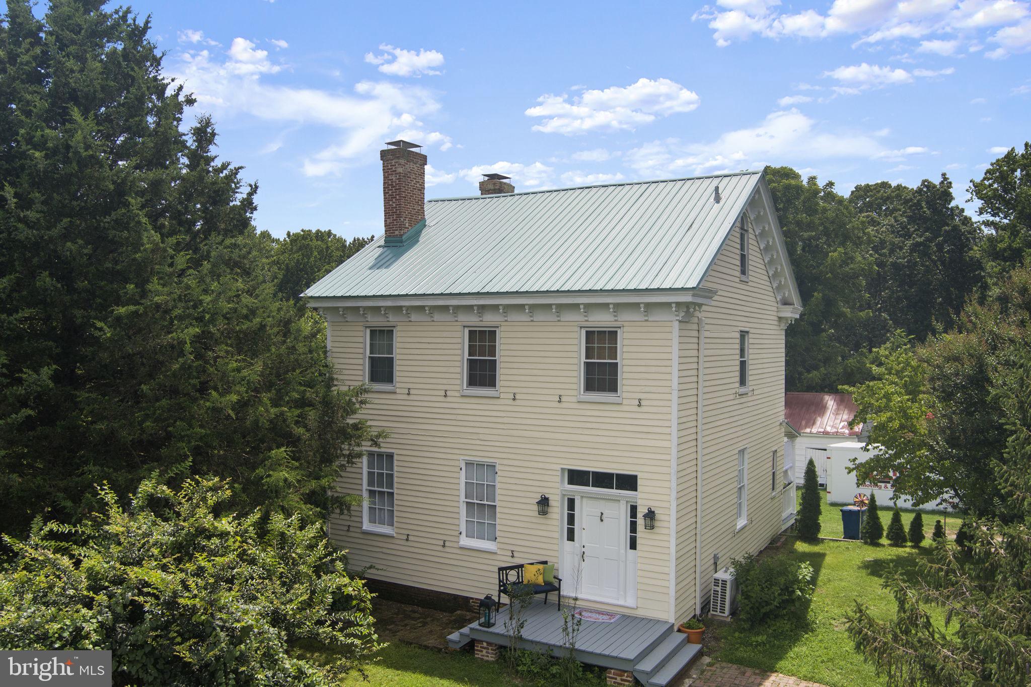 THE COFFREN HOMESTEAD CIRCA 1860
