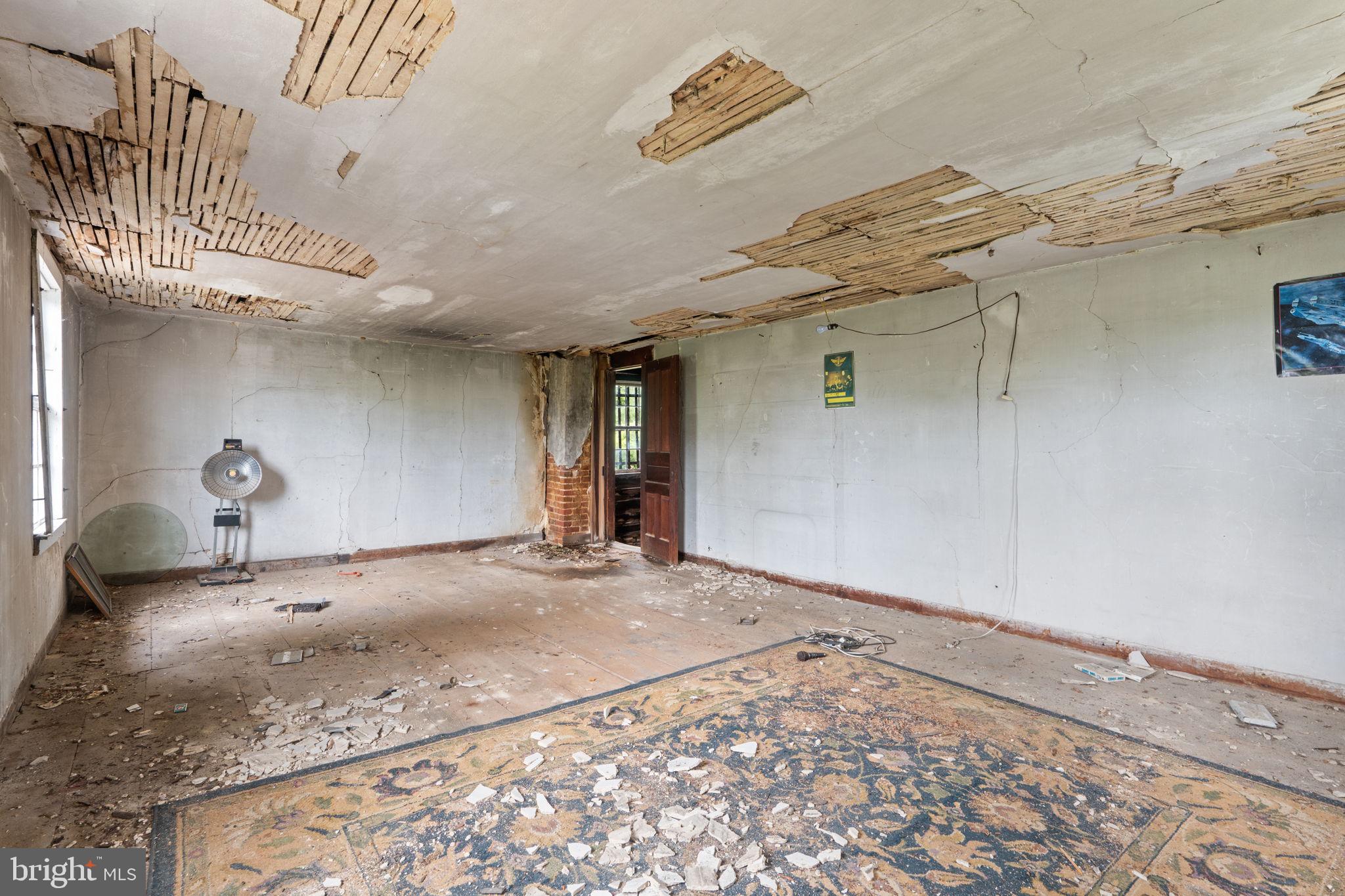 10007 Croom Road Upper Marlboro, MD 20772 - Photo 105 of 134 Need plaster work but holding up
