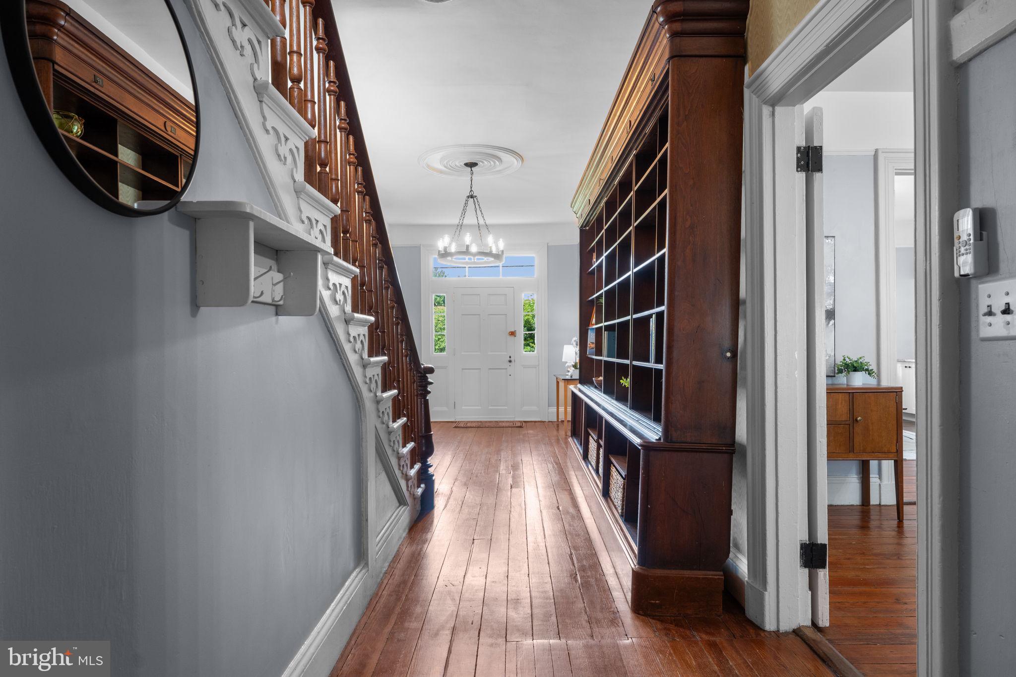 10007 Croom Road Upper Marlboro, MD 20772 - Photo 6 of 134 From back door, gorgeous fret work on stairs