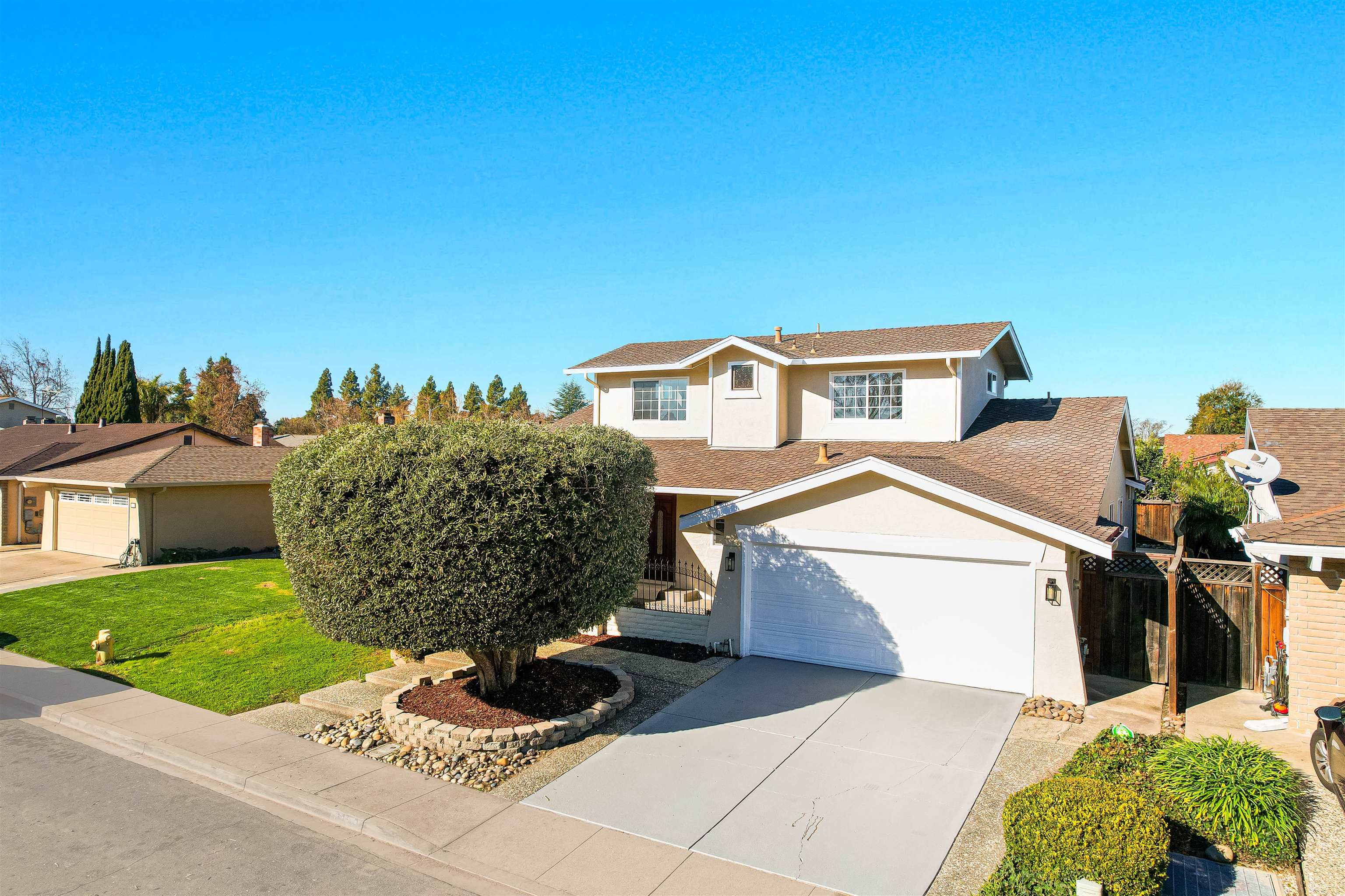 3159 Rowe Place Fremont, CA 94536 - Photo 59 of 59 a view of a back yard of the house