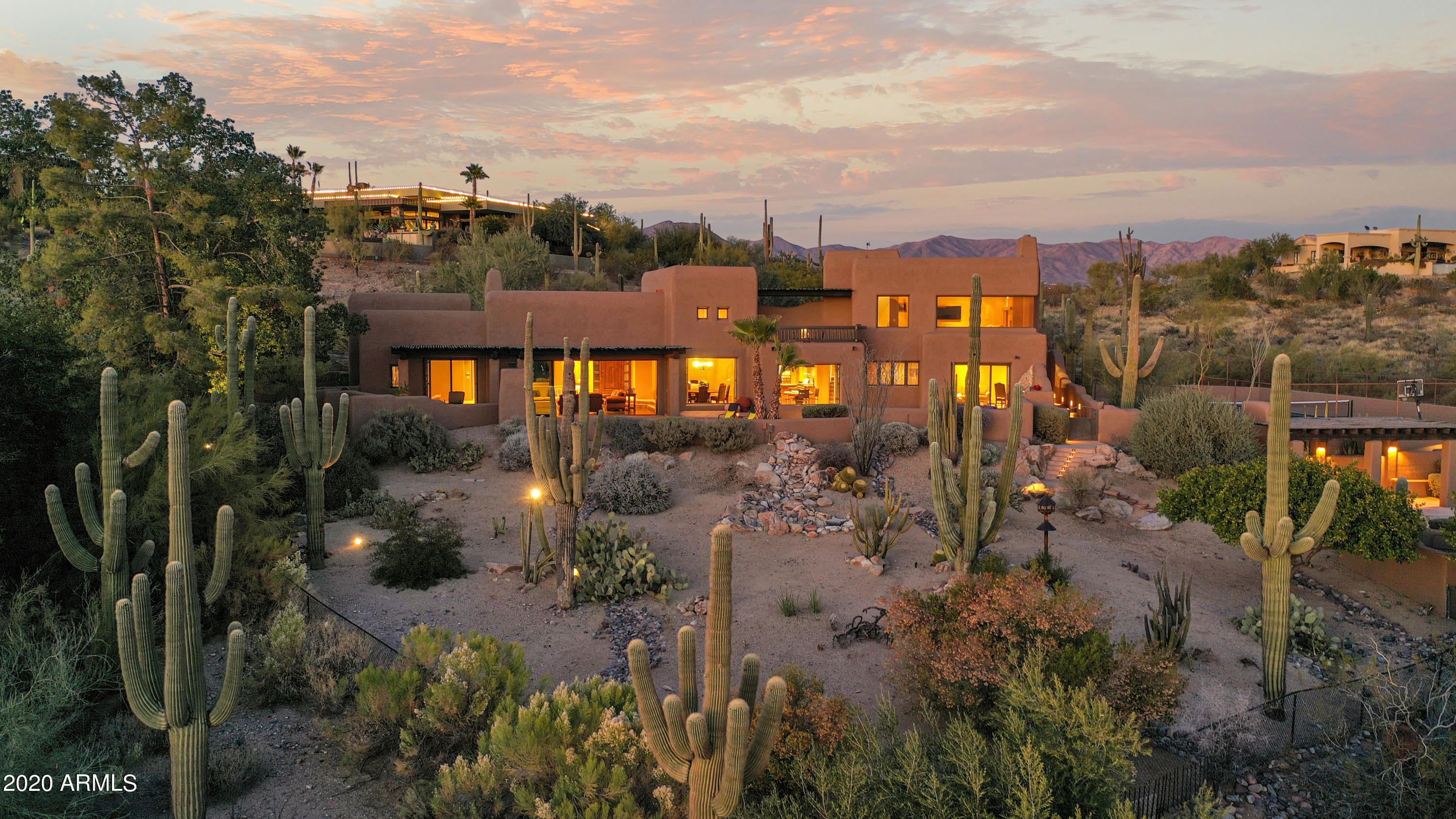7701 East Long Rifle Road Carefree, AZ 85377 - Photo 32 of 52 Relish the Lush Cactus Garden