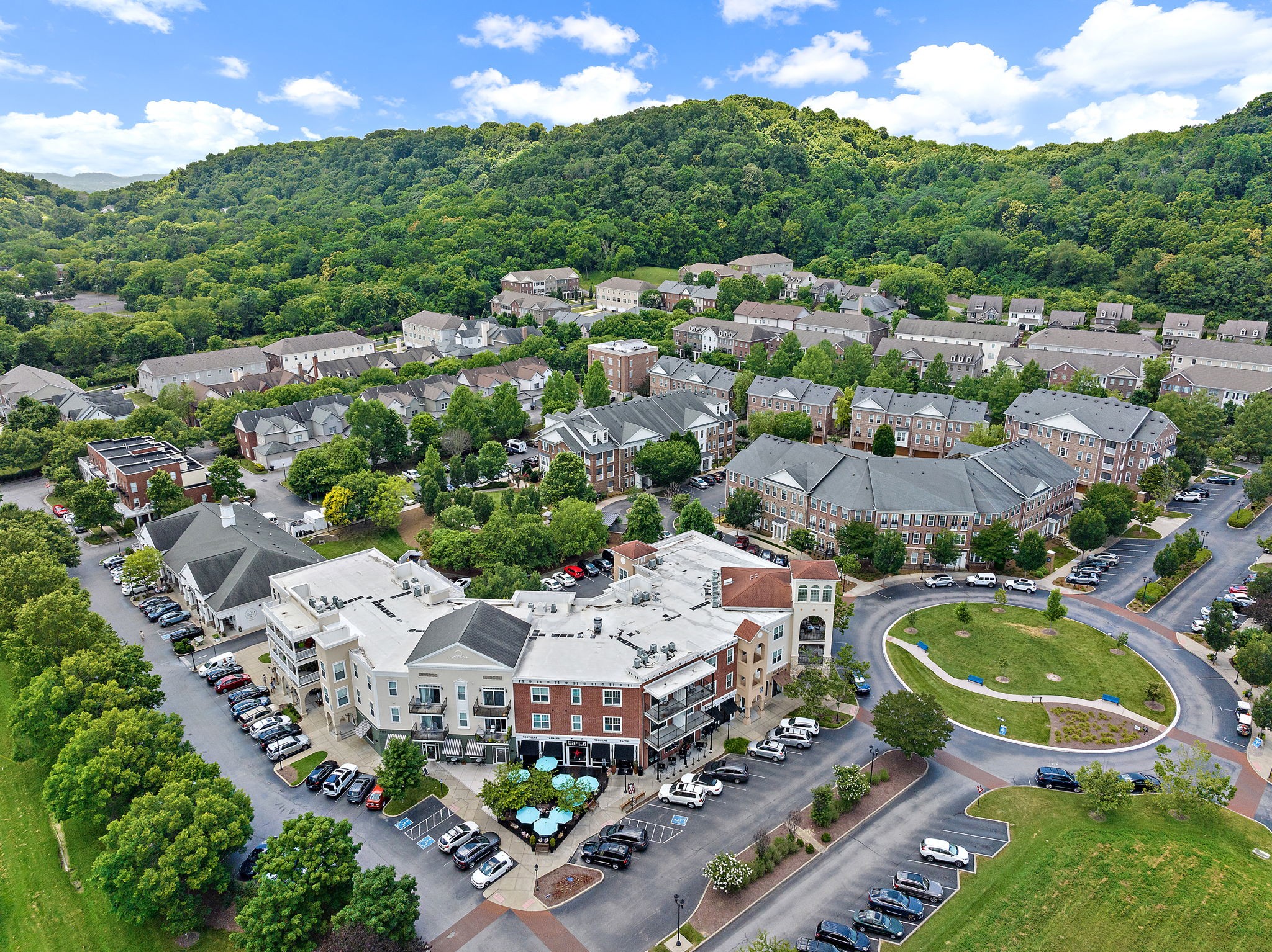 916 Gateway Court Franklin, TN 37069 - Photo 26 of 26 an aerial view of residential houses with outdoor space and street view