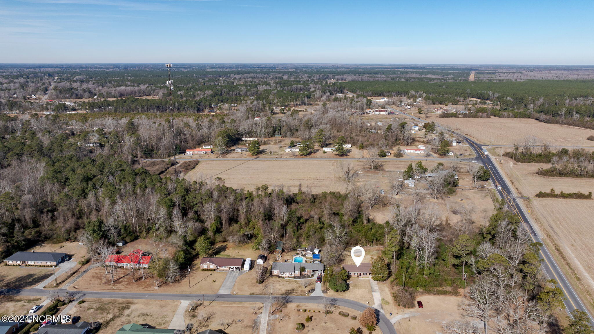 102 Burns Road Riegelwood, NC 28456 - Photo 48 of 49 aerial-10