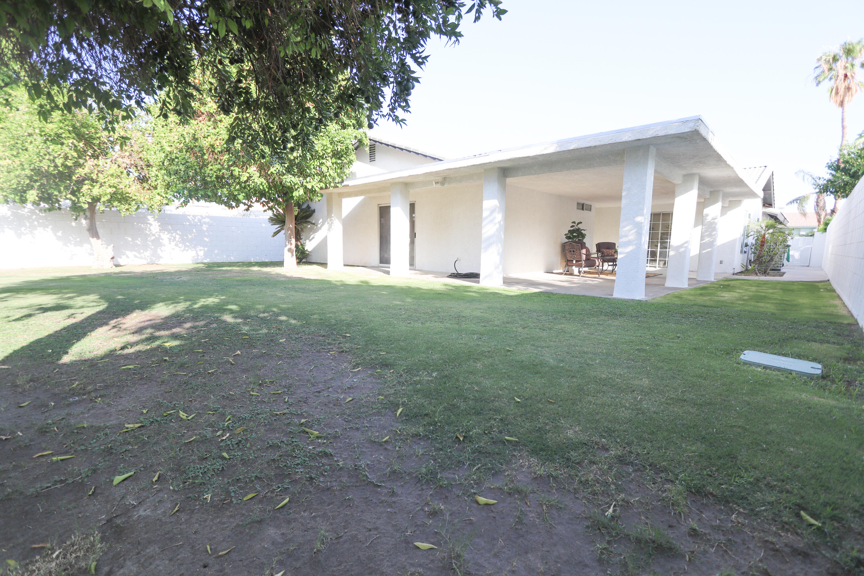68250 Risueno Road Cathedral City, CA 92234 - Photo 12 of 19 a view of a house with backyard and a tree