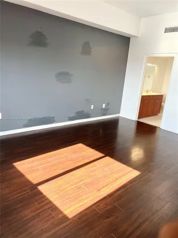 a view of wooden floor