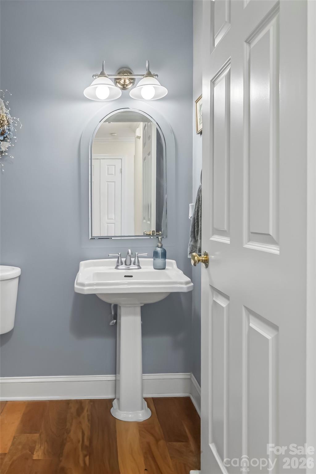 1726 Waterford Way Morganton, NC 28655 - Photo 13 of 45 a bathroom with a sink and a mirror