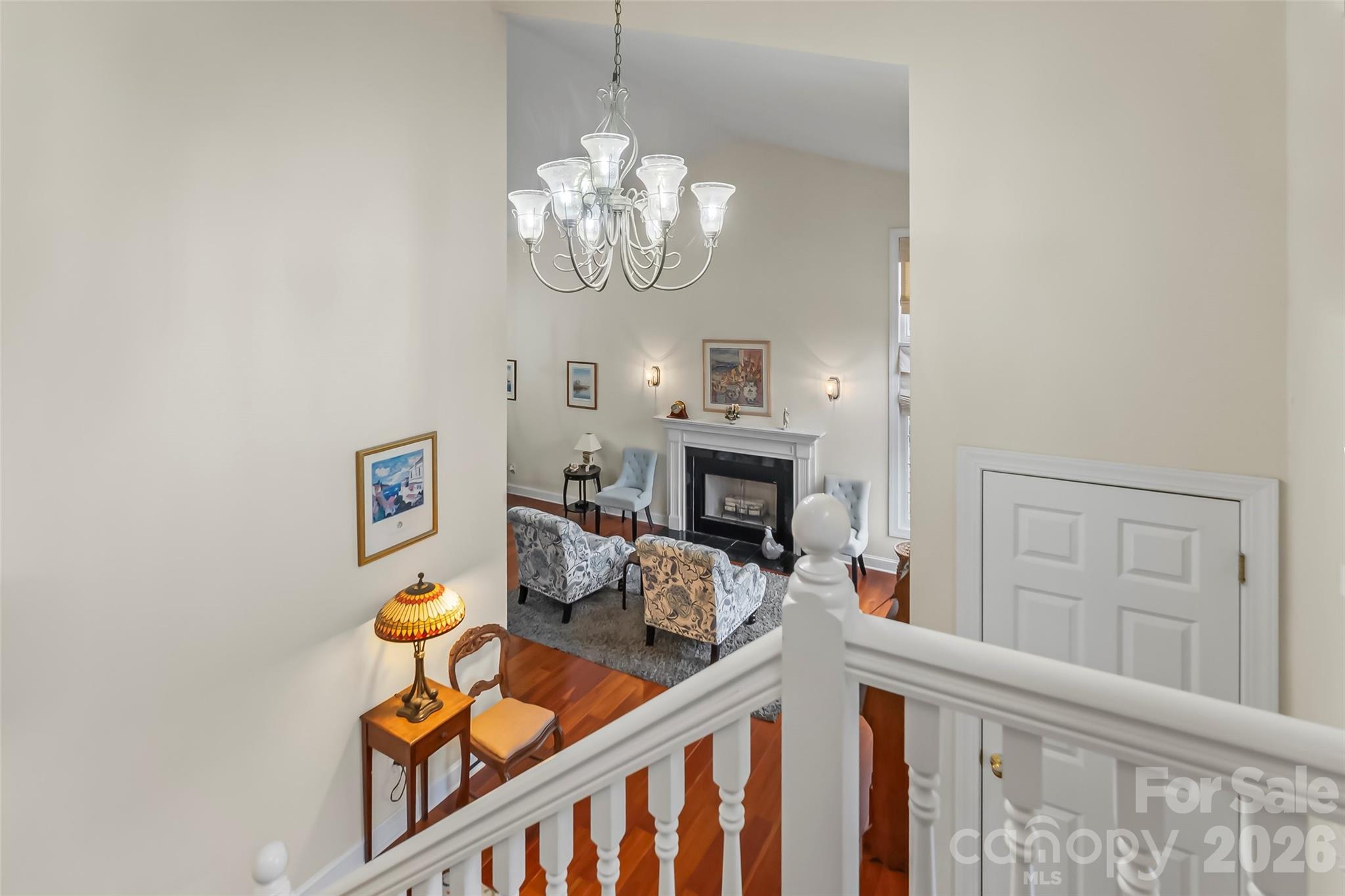 1726 Waterford Way Morganton, NC 28655 - Photo 21 of 45 a view of a dining room with furniture and chandelier