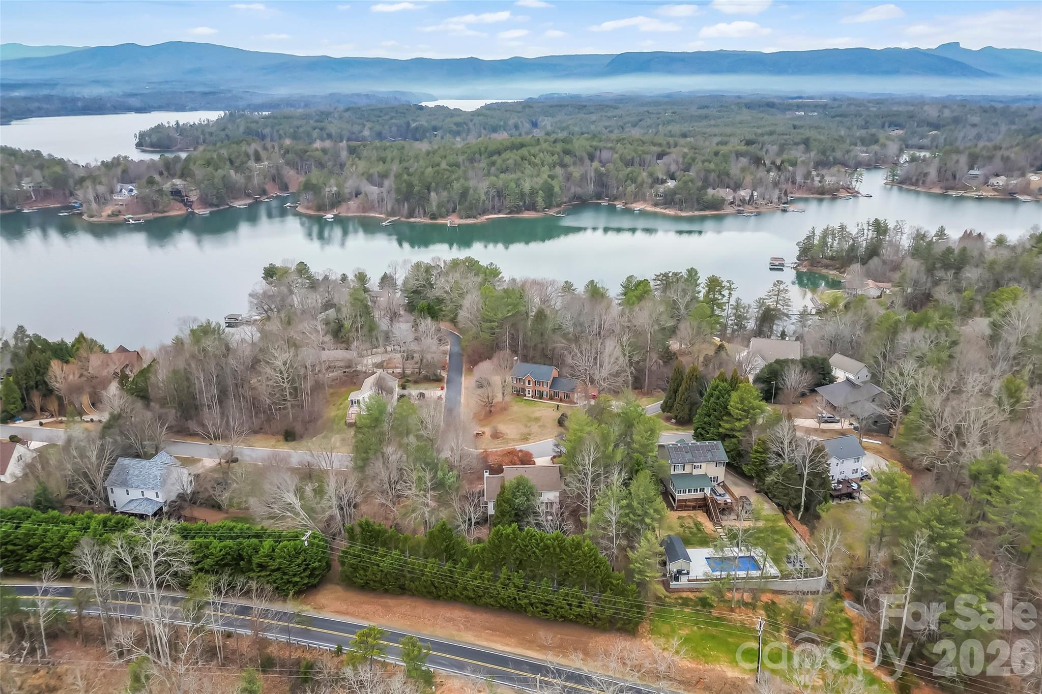 1726 Waterford Way Morganton, NC 28655 - Photo 40 of 45 a view of lake and mountain