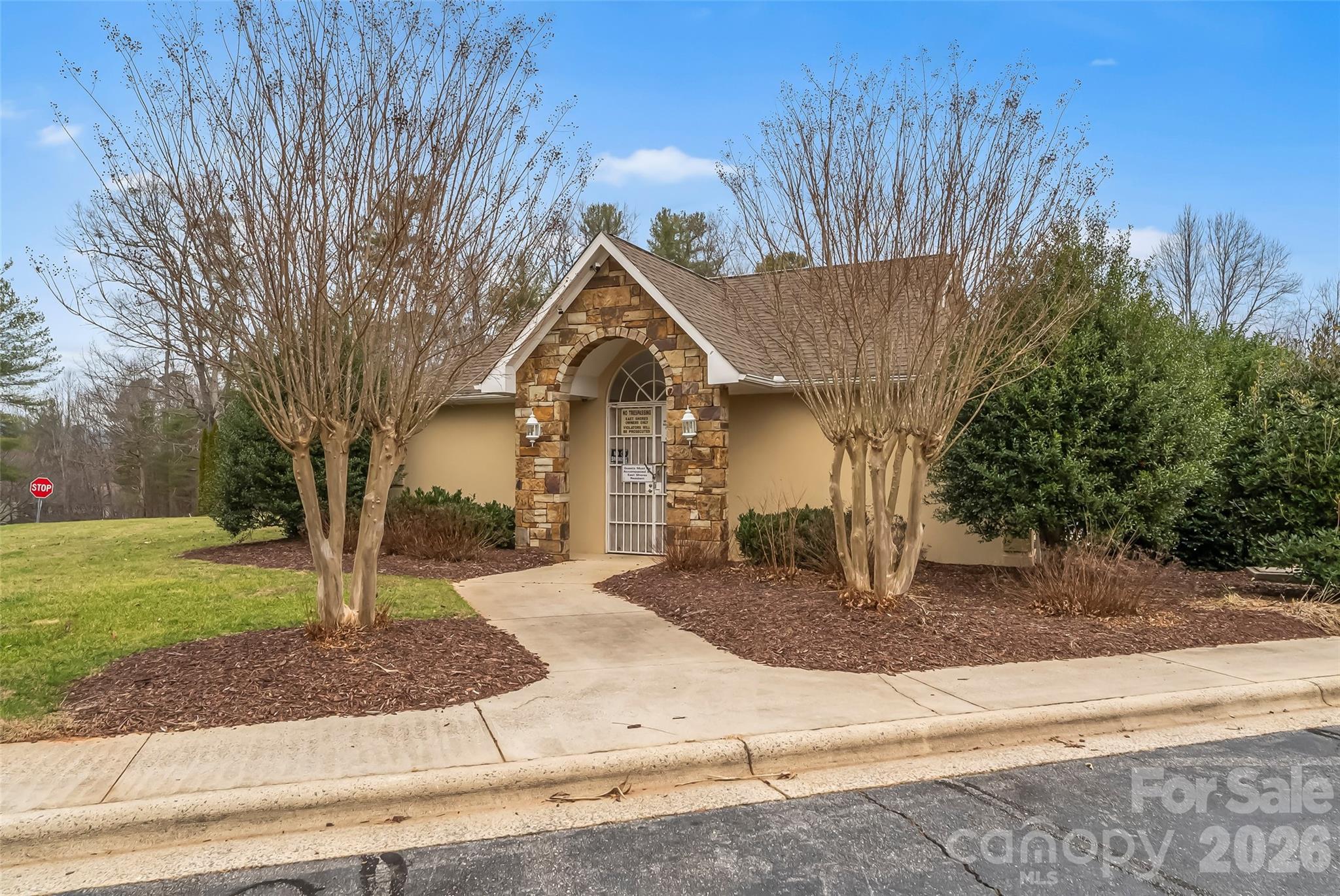 1726 Waterford Way Morganton, NC 28655 - Photo 43 of 45 a front view of a house with garden