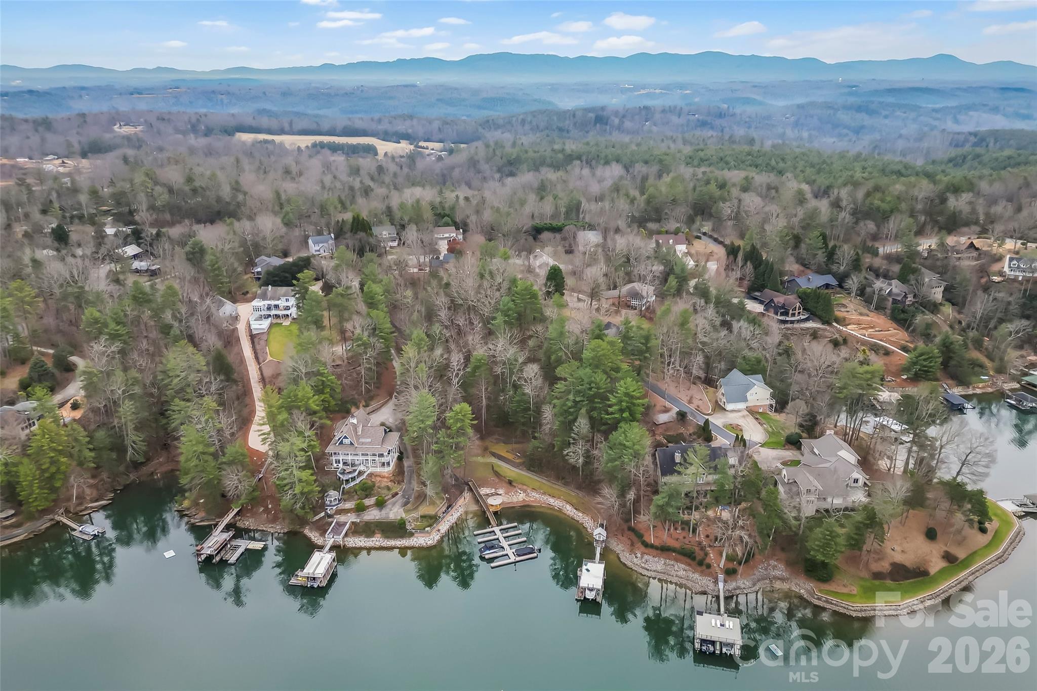 1726 Waterford Way Morganton, NC 28655 - Photo 45 of 45 an aerial view of a house with a yard