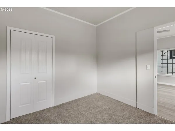 a view of empty room