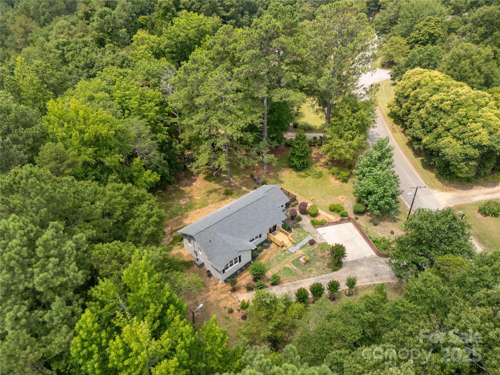 1641 Converse Street Lancaster, SC 29720 - Photo 30 of 33 an aerial view of a house with a yard