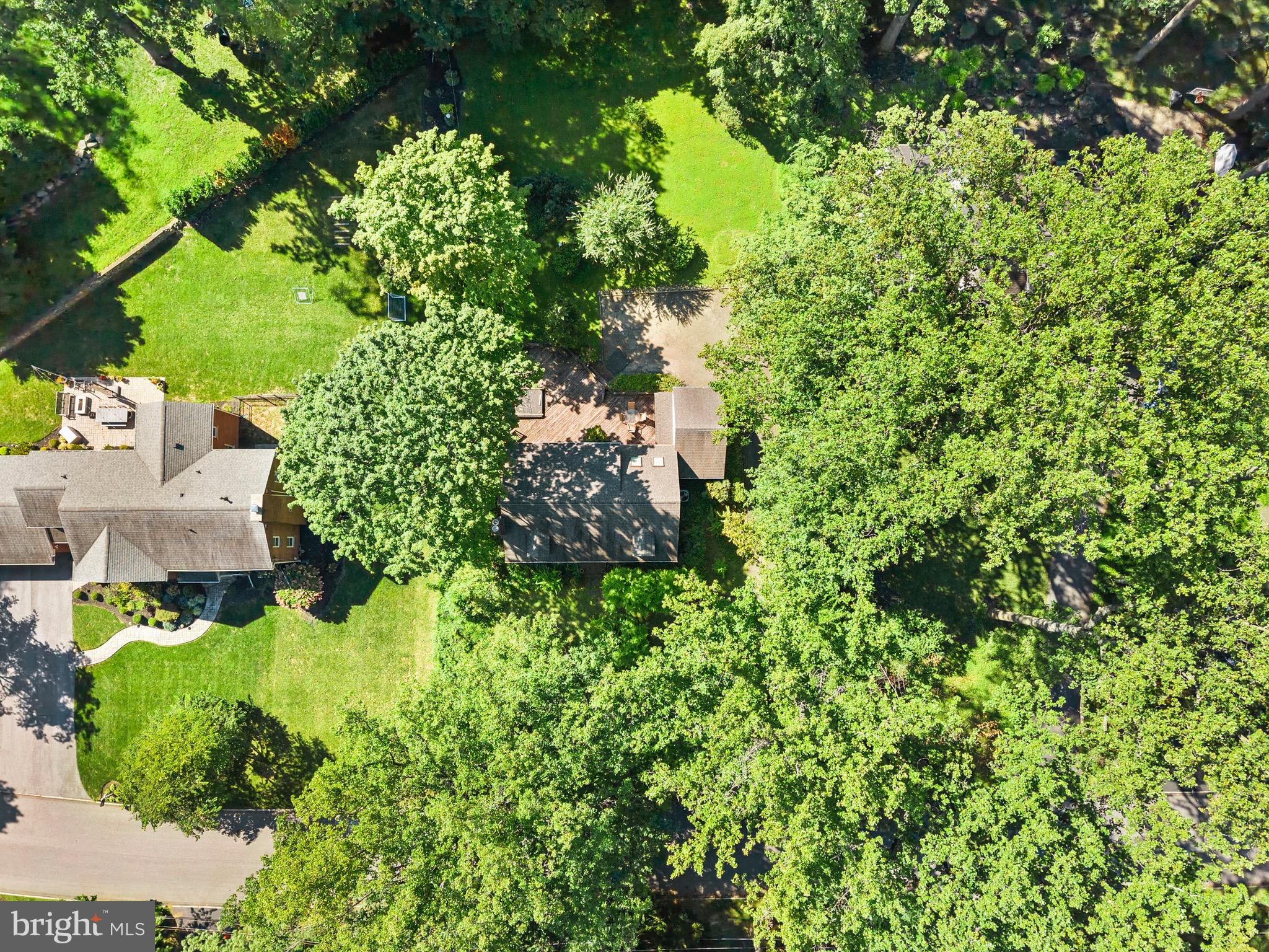 610 Broad Acres Road Penn Valley, PA 19072 - Photo 40 of 41 an aerial view of a house with a yard