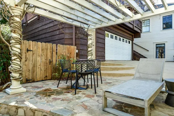 a view of outdoor space and porch