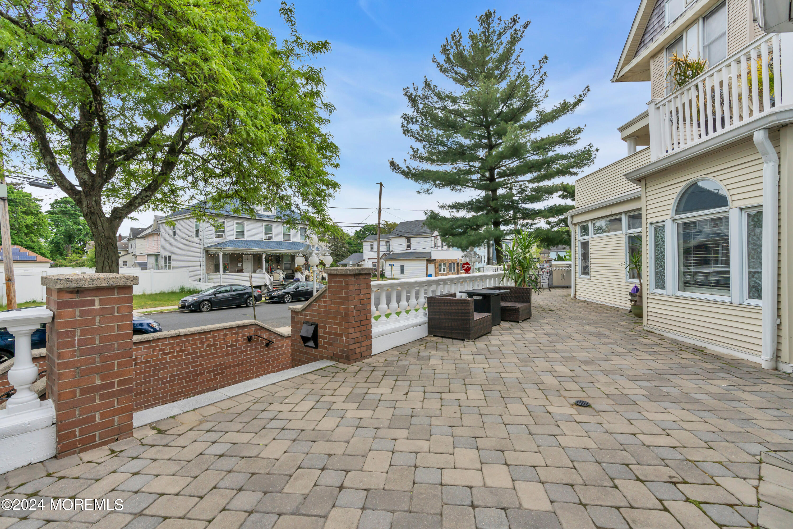 100 1st Street, Unit 8 Keyport, NJ 07735 - Photo 30 of 55 a view of a yard with sitting area