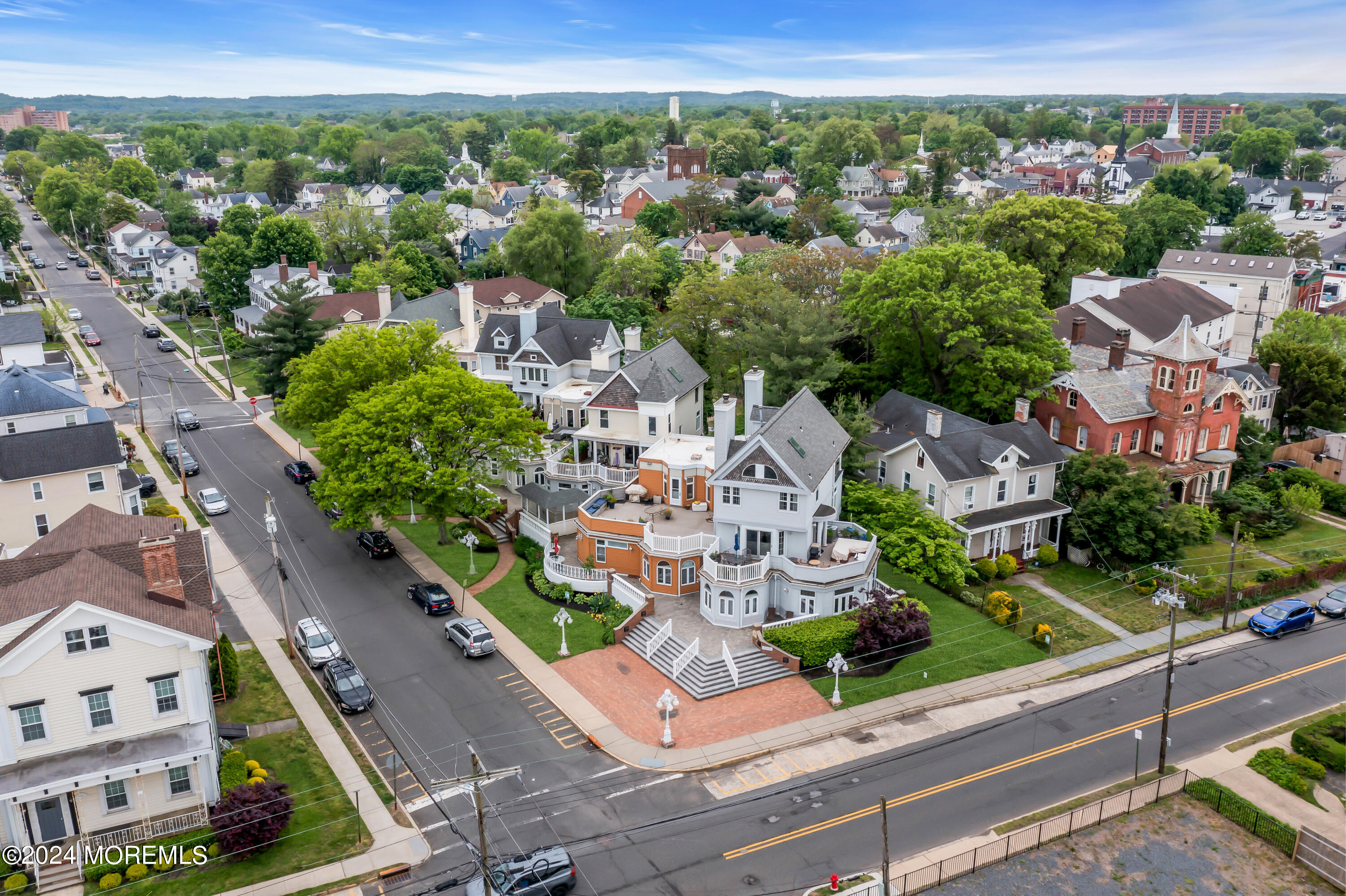 100 1st Street, Unit 8 Keyport, NJ 07735 - Photo 39 of 55 an aerial view of multiple house