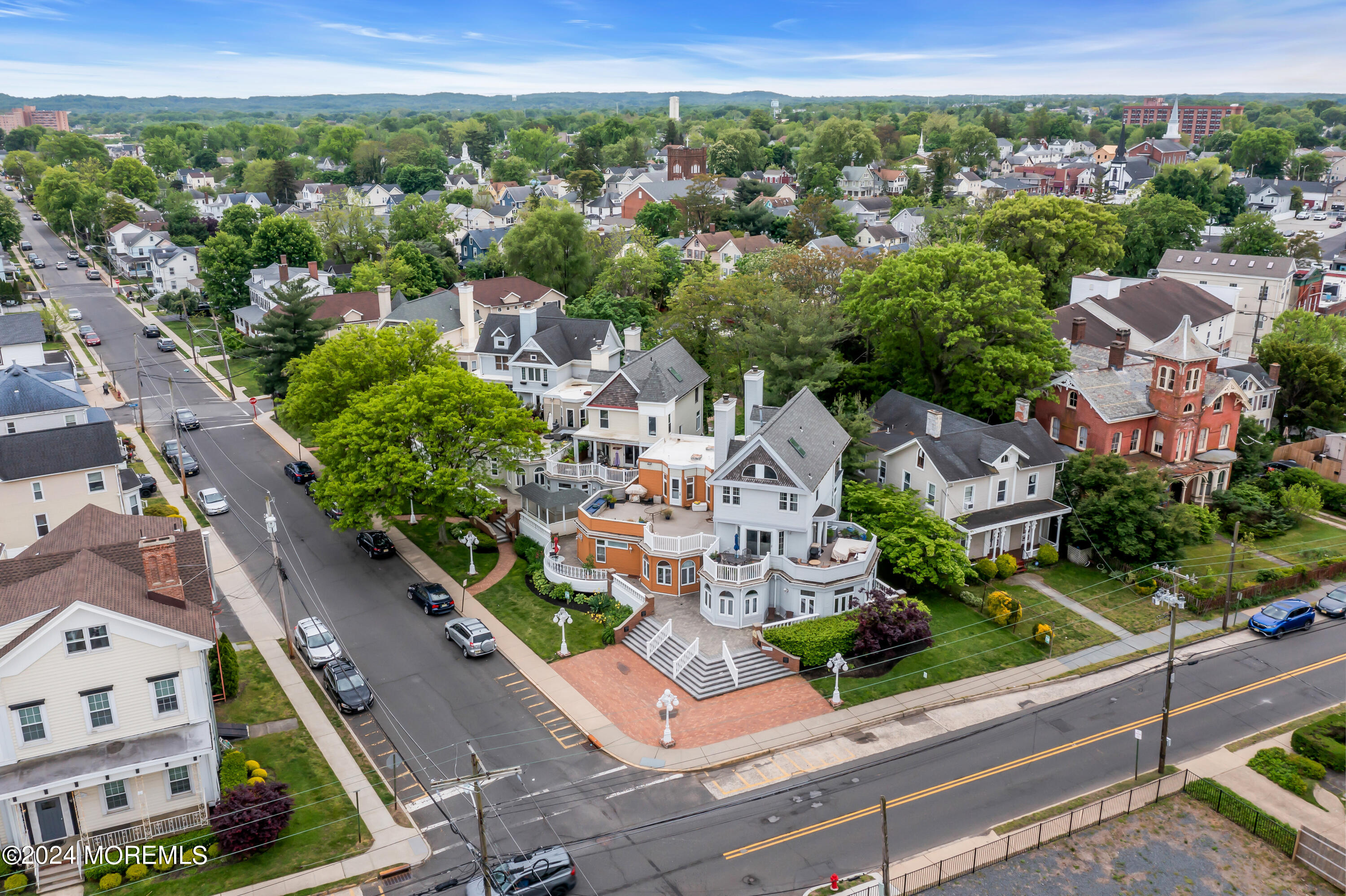 100 1st Street, Unit 8 Keyport, NJ 07735 - Photo 49 of 55 an aerial view of multiple house