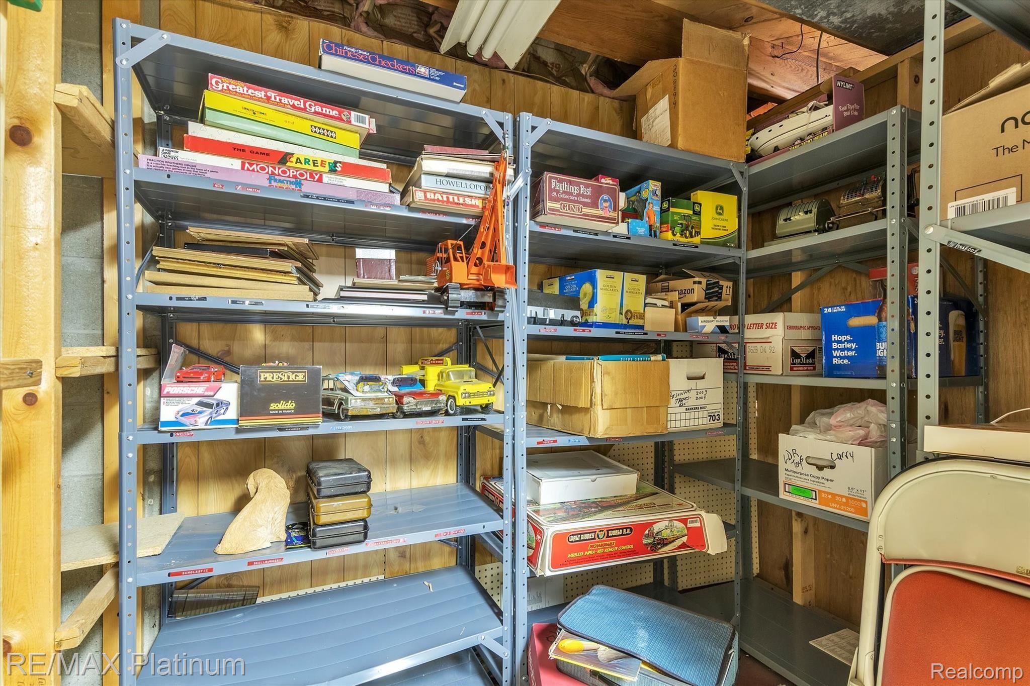 110 Riddle Street Howell, MI 48843 - Photo 26 of 39 Basement storage