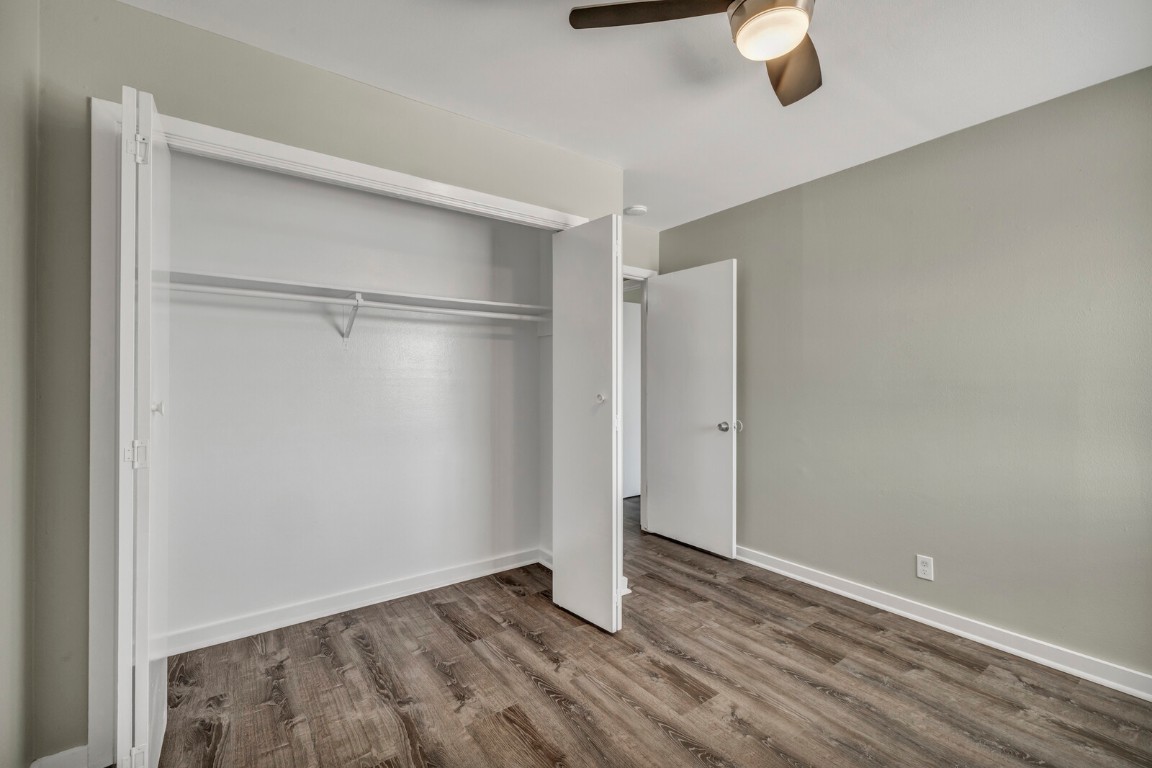 2808 Skyway Circle, Unit 101 Austin, TX 78704 - Photo 15 of 25 a view of an empty room with wooden floor