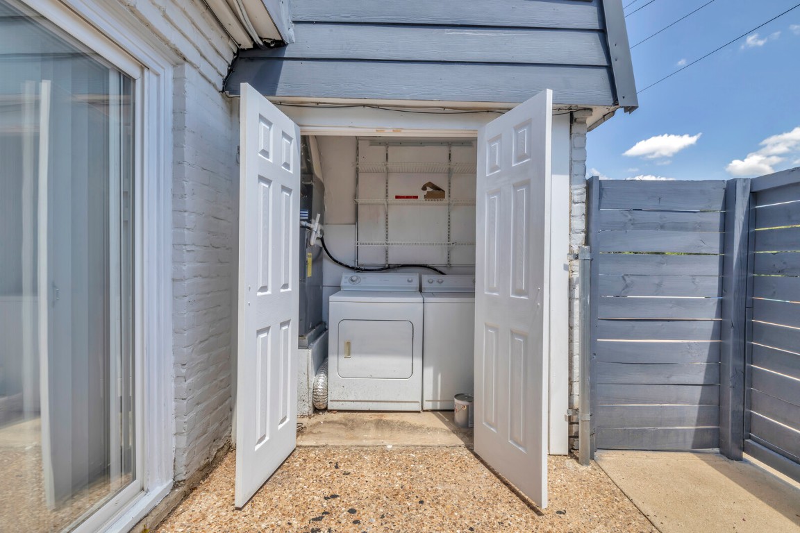 2808 Skyway Circle, Unit 101 Austin, TX 78704 - Photo 24 of 25 a view of a hallway with wooden floor and staircase