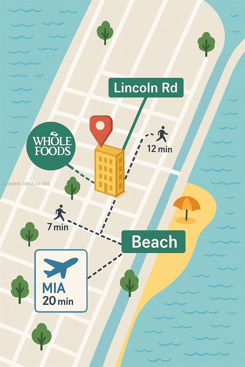 1665 Bay Road, Unit 221 Miami Beach, FL 33139 - Photo 31 of 33 a close up of a street sign