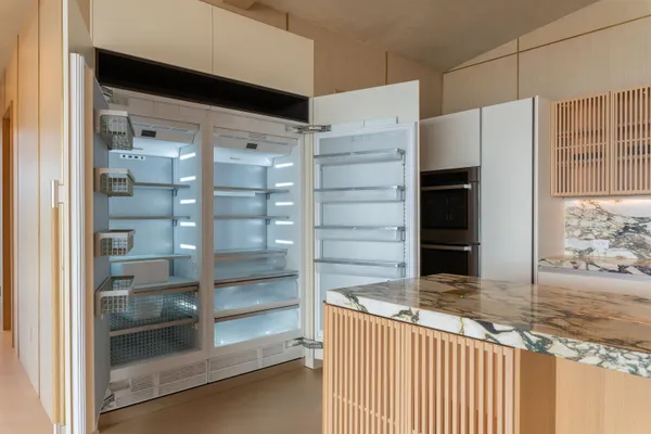 a utility room with washer and dryer