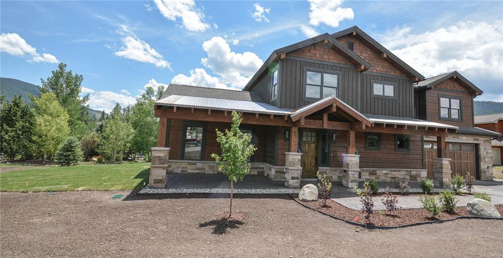 98 Landon Lane Dillon, CO 80435 - Photo 26 of 33 a front view of a house with garden
