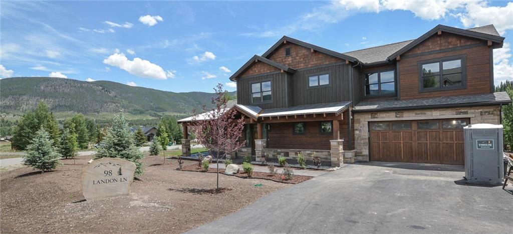 98 Landon Lane Dillon, CO 80435 - Photo 33 of 33 a view of a house with backyard and porch