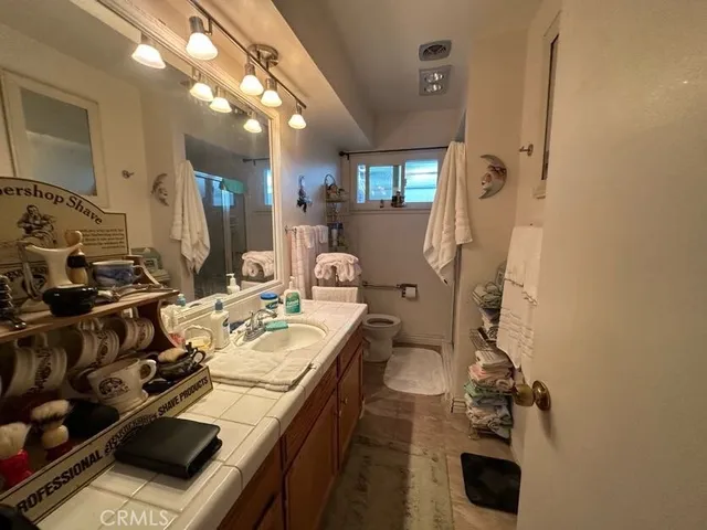 a very nice looking room with a large window