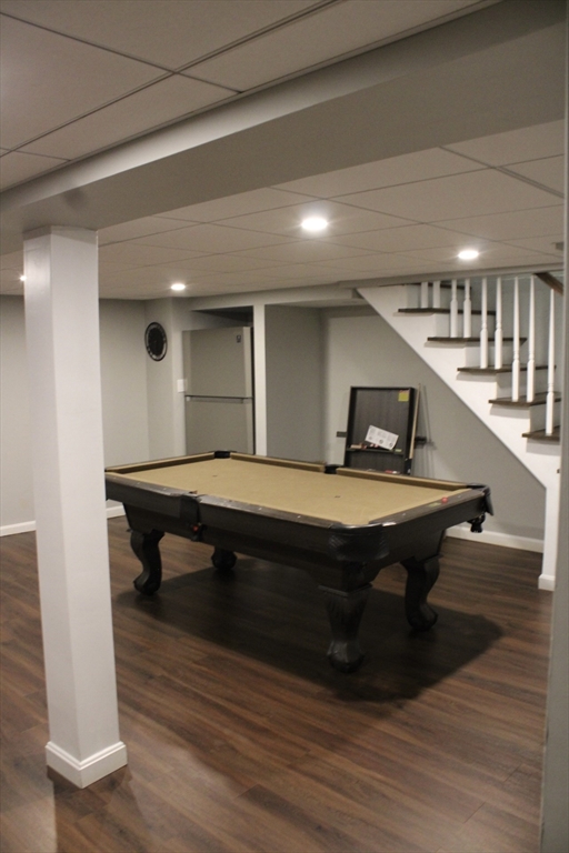 225 Braemoor Road Brockton, MA 02301 - Photo 23 of 29 a room with wooden floor table tennis table