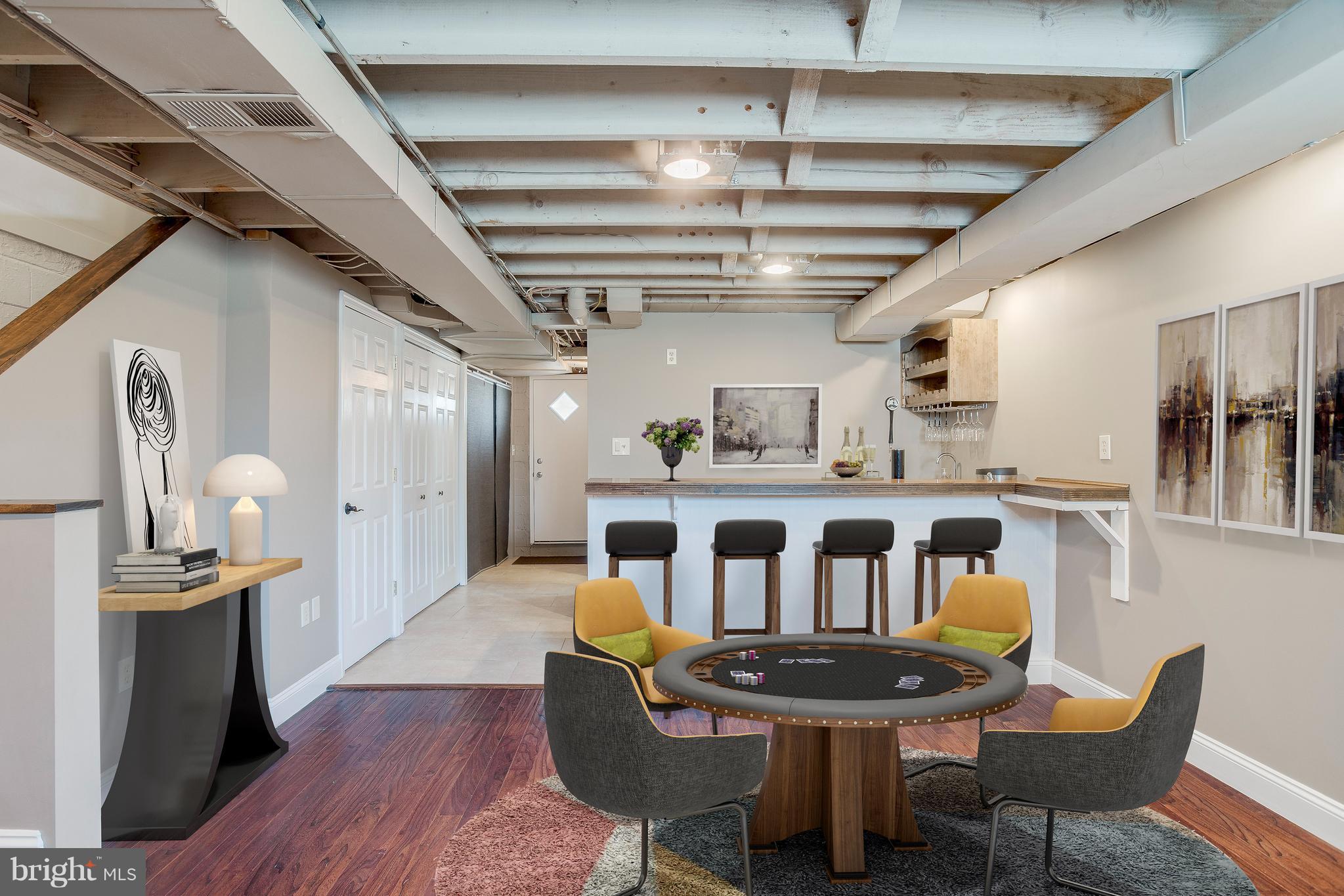 8626 Oak Road Baltimore, MD 21234 - Photo 3 of 30 a dining room with furniture and wooden floor