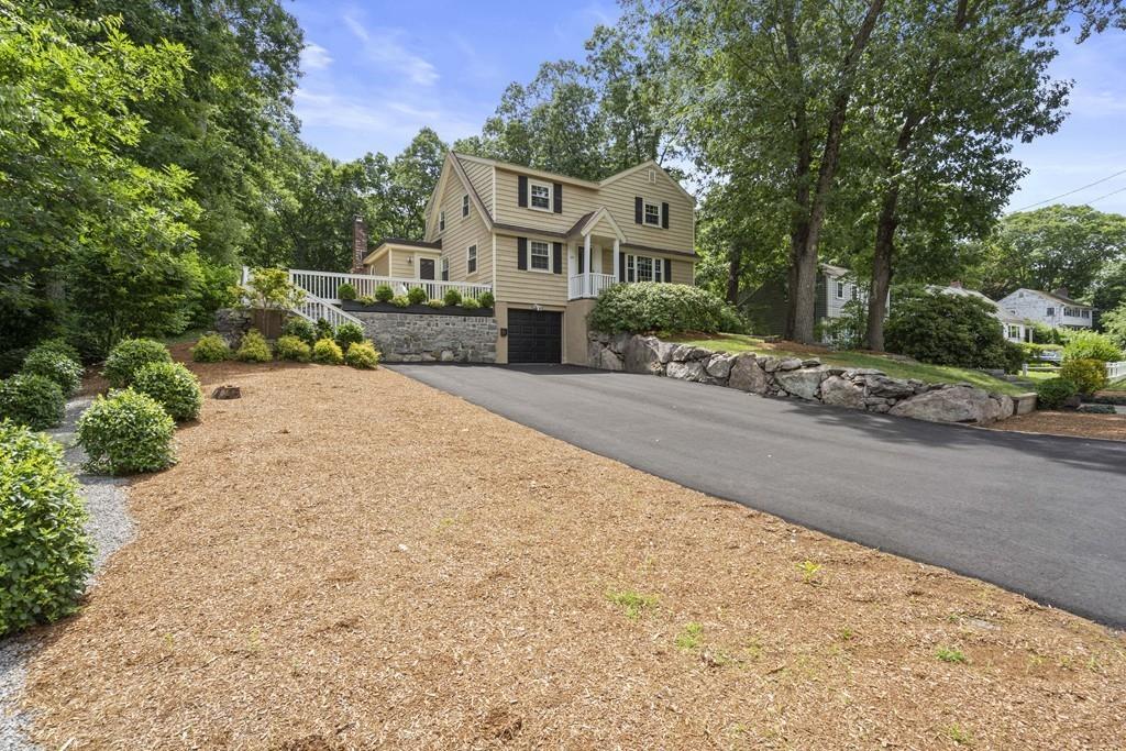 56 Ledgewood Road Dedham, MA 02026 - Photo 3 of 36 front view of a house with a street