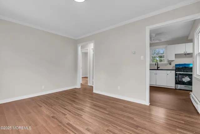 a view of a house with a garden