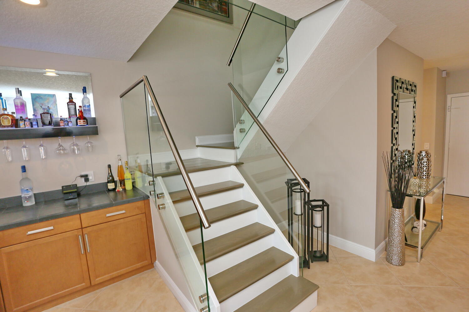 23085 Aqua View, Unit 5 Boca Raton, FL 33433 - Photo 24 of 48 Stairway to second floor