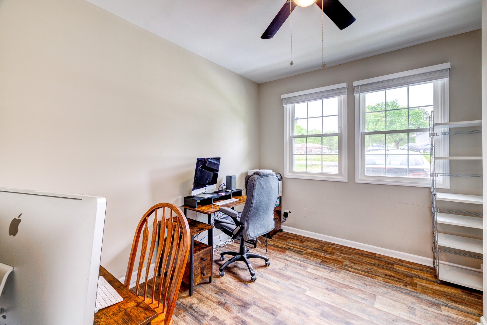 1721 Midland Road Shelbyville, TN 37160 - Photo 11 of 29 a view of a workspace with furniture and a window