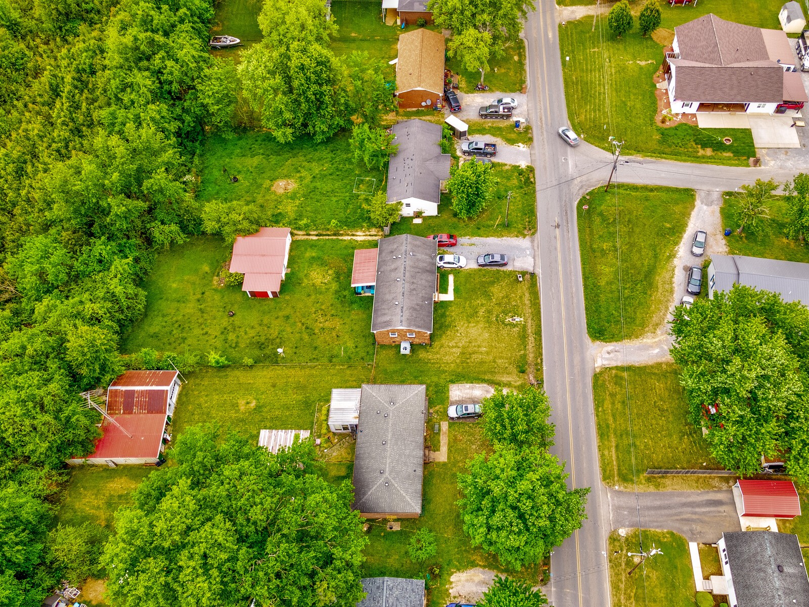 1721 Midland Road Shelbyville, TN 37160 - Photo 29 of 29 an aerial view of a house with yard swimming pool and outdoor seating