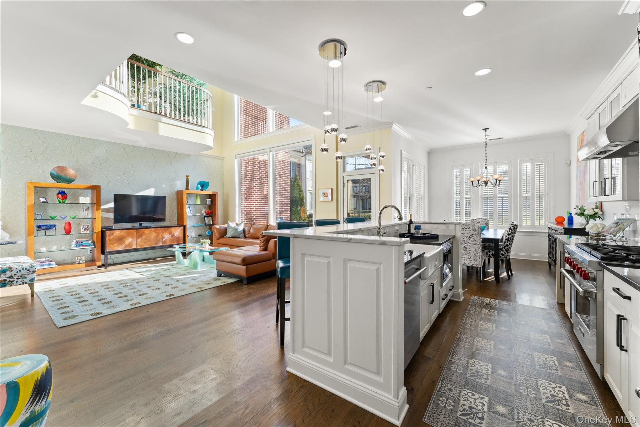 6 Hudson View Way Tarrytown, NY 10591 - Photo 11 of 50 a large white kitchen with lots of counter space and stainless steel appliances
