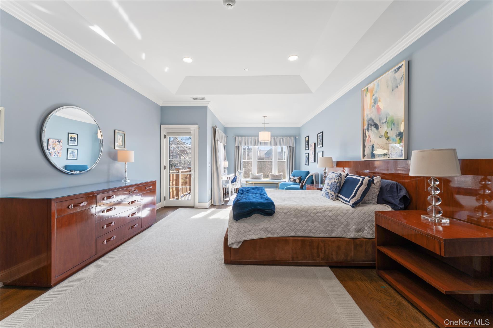 6 Hudson View Way Tarrytown, NY 10591 - Photo 21 of 50 a bedroom with a bed window and dresser