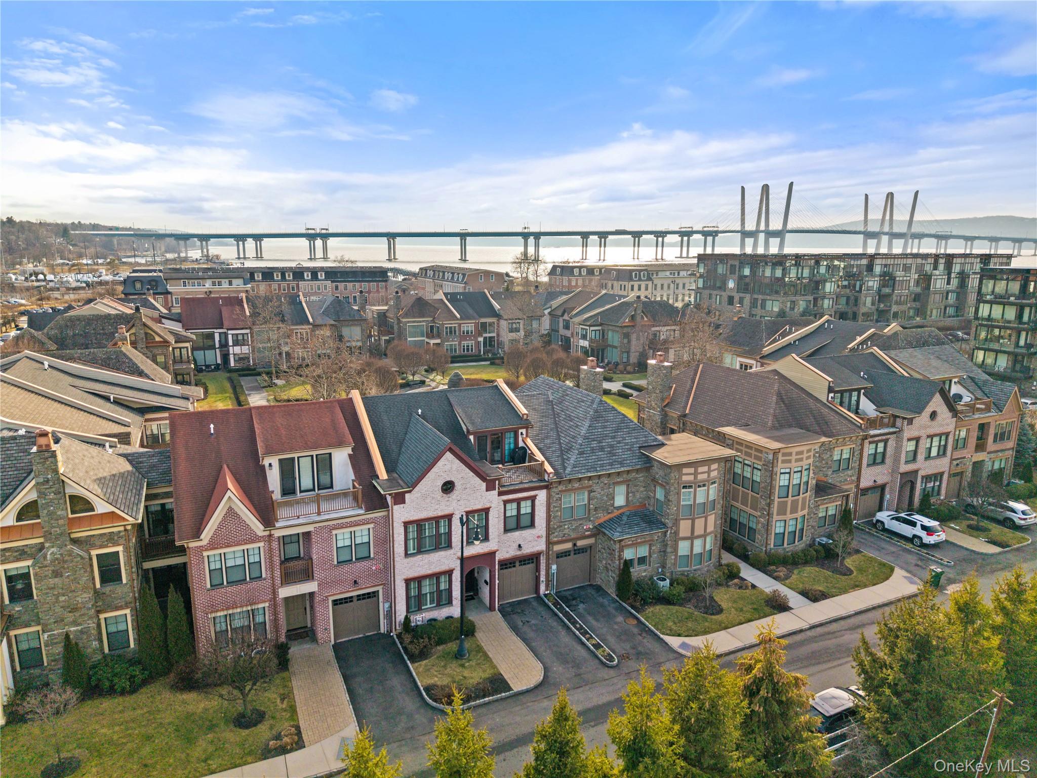 6 Hudson View Way Tarrytown, NY 10591 - Photo 39 of 50 an aerial view of a house with a ocean view