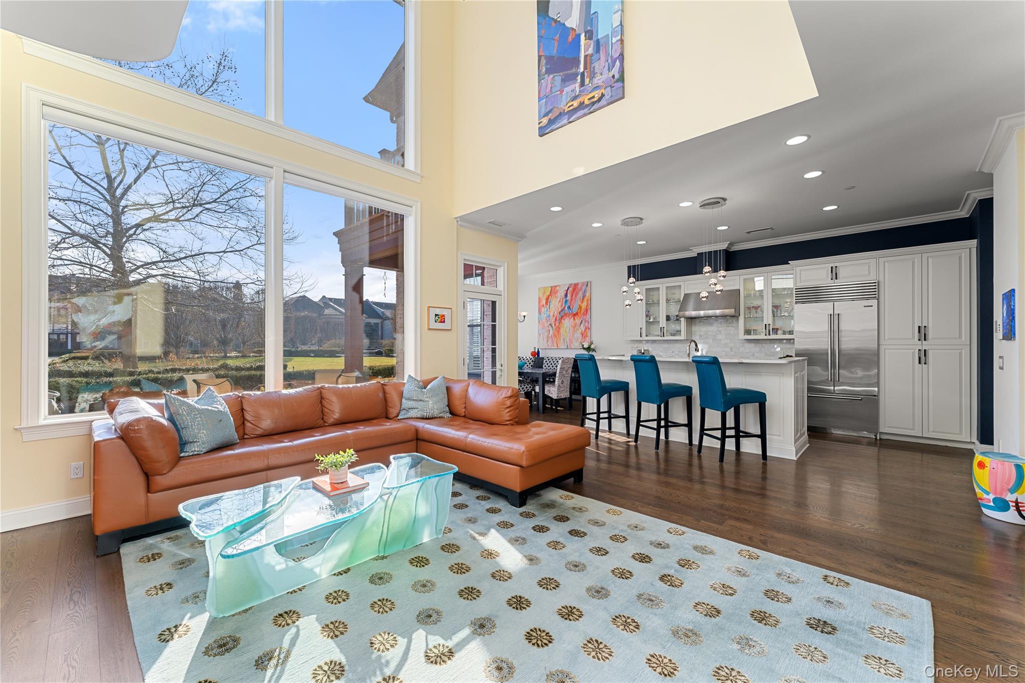 6 Hudson View Way Tarrytown, NY 10591 - Photo 8 of 50 a living room with furniture and a large window