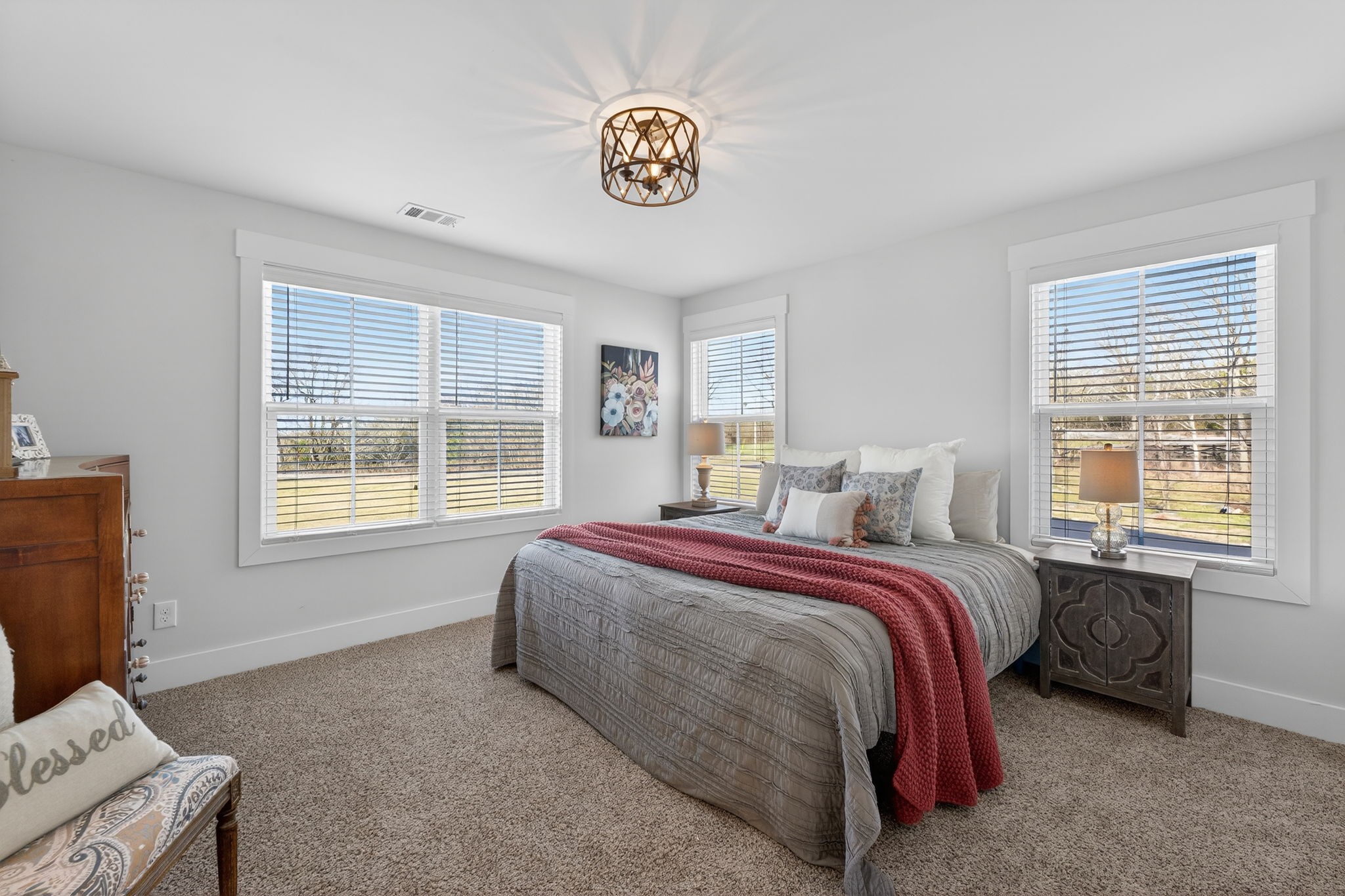 10640 Jordan Road Lascassas, TN 37085 - Photo 18 of 45 a spacious bedroom with a bed and a window