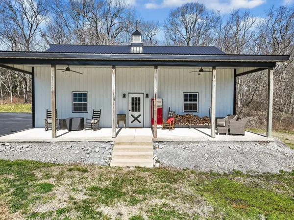 a view of a house with a outdoor space