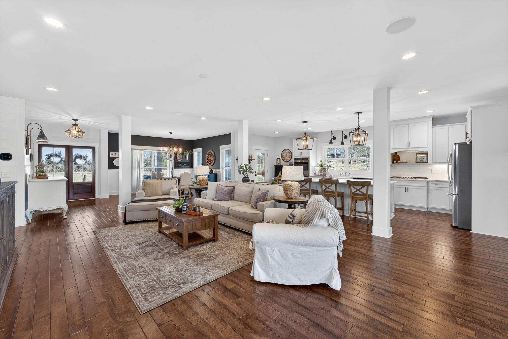10640 Jordan Road Lascassas, TN 37085 - Photo 6 of 45 a living room with furniture and wooden floor