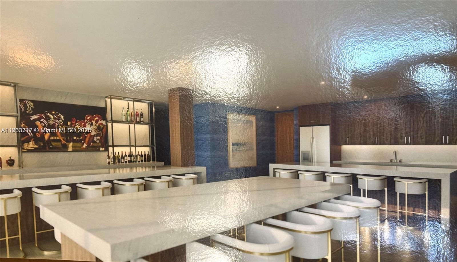 10185 Collins Avenue, Unit 308 Bal Harbour, FL 33154 - Photo 12 of 25 a large white kitchen with a large window